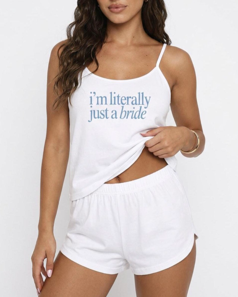 I'm Literally Just A Bride Matching Pj Set