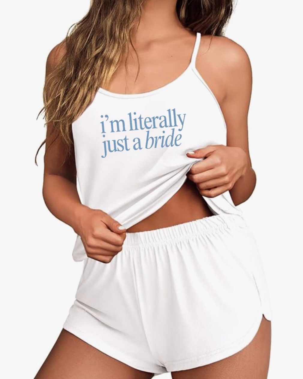 I'm Literally Just A Bride Matching Pj Set