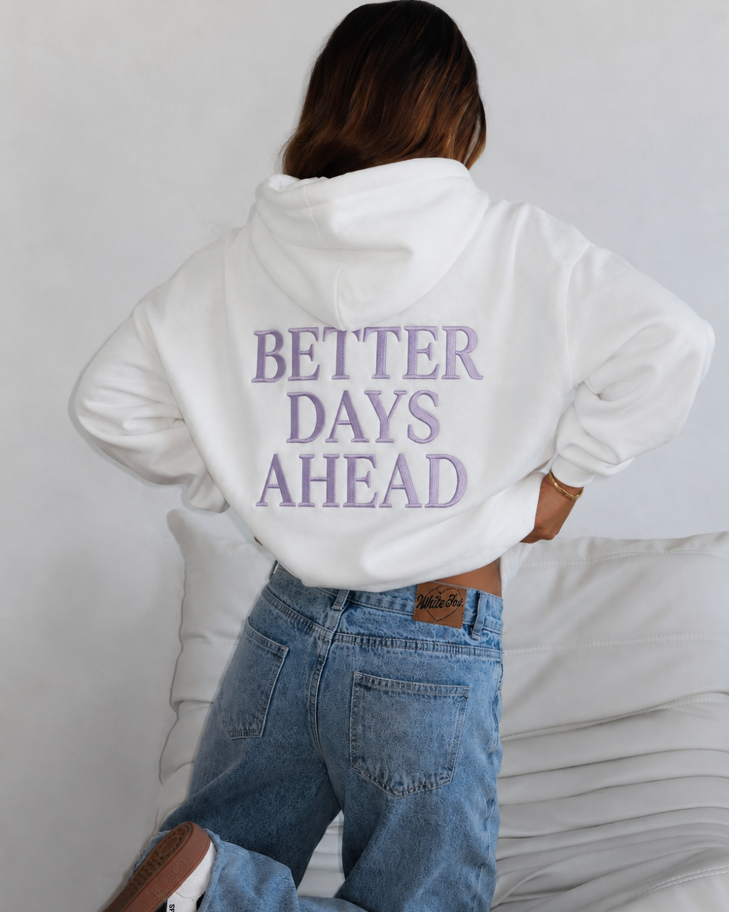 Better Days Ahead Embroidered Hoodie