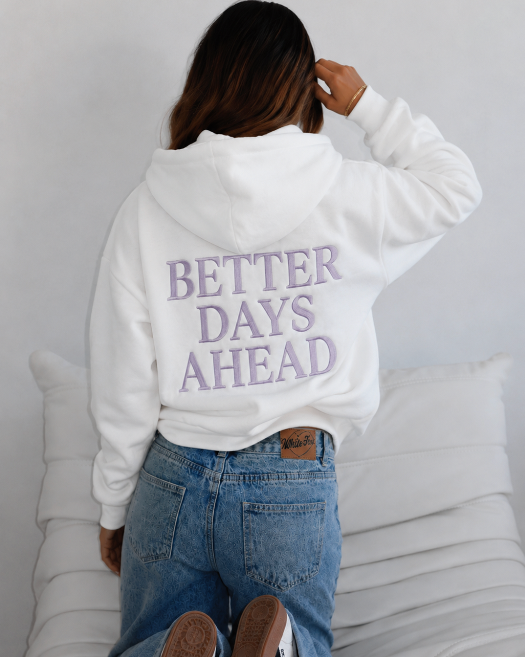 Better Days Ahead Embroidered Hoodie