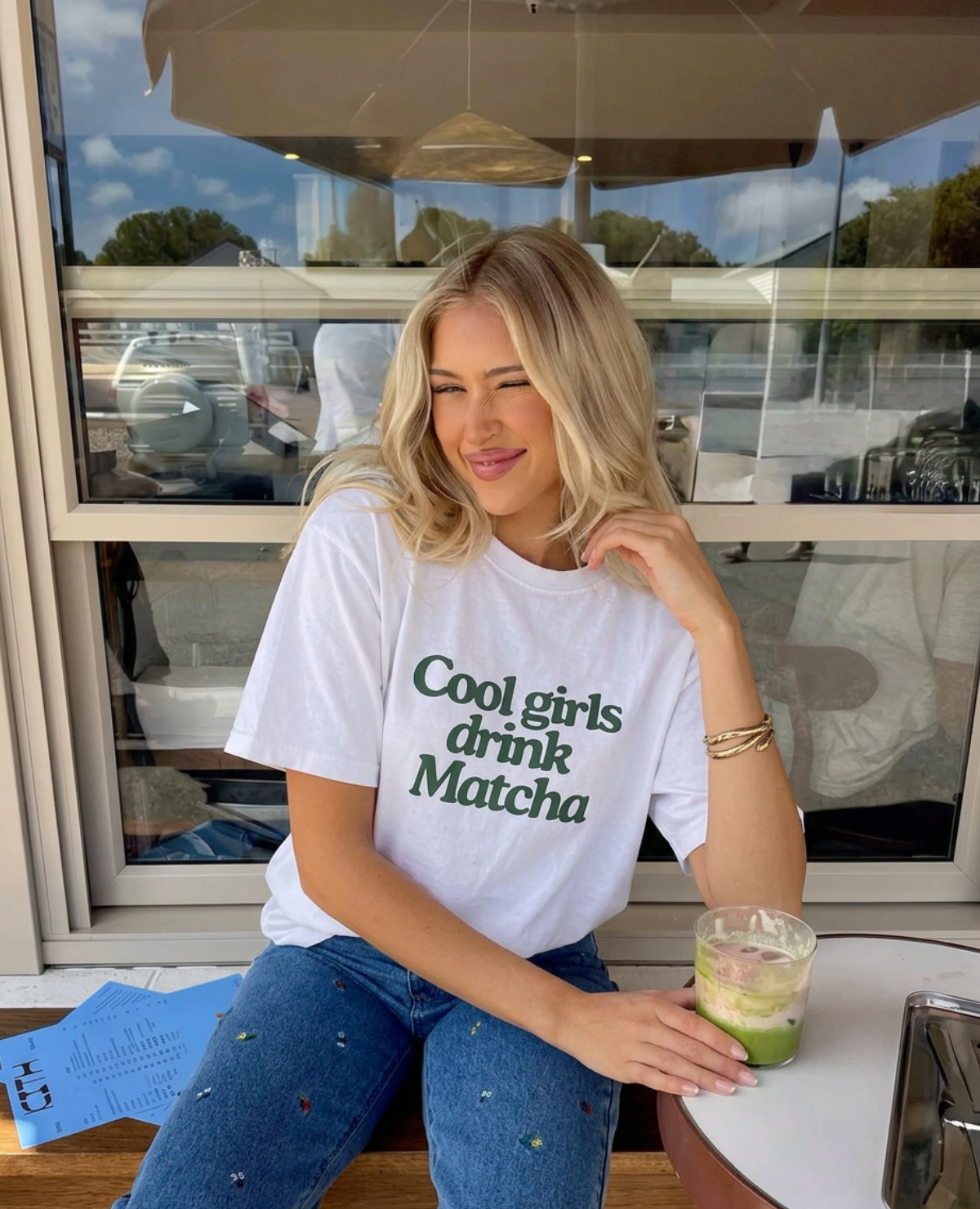 Cool Girls Drink Matcha Tee
