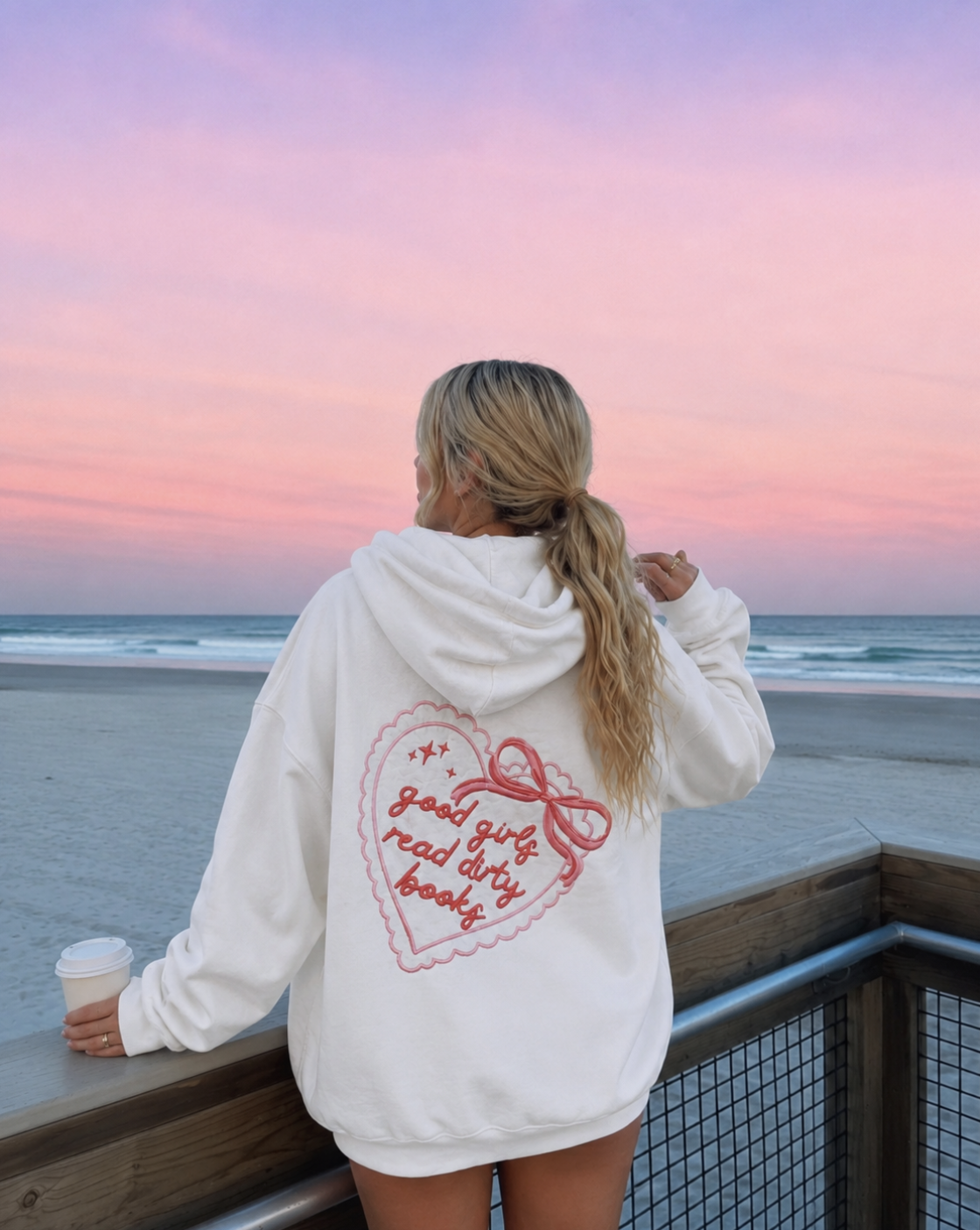 Good Girls Read Dirty Books Hoodie