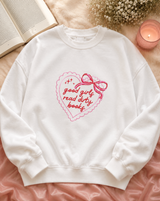 Good Girls Read Dirty Books Crewneck