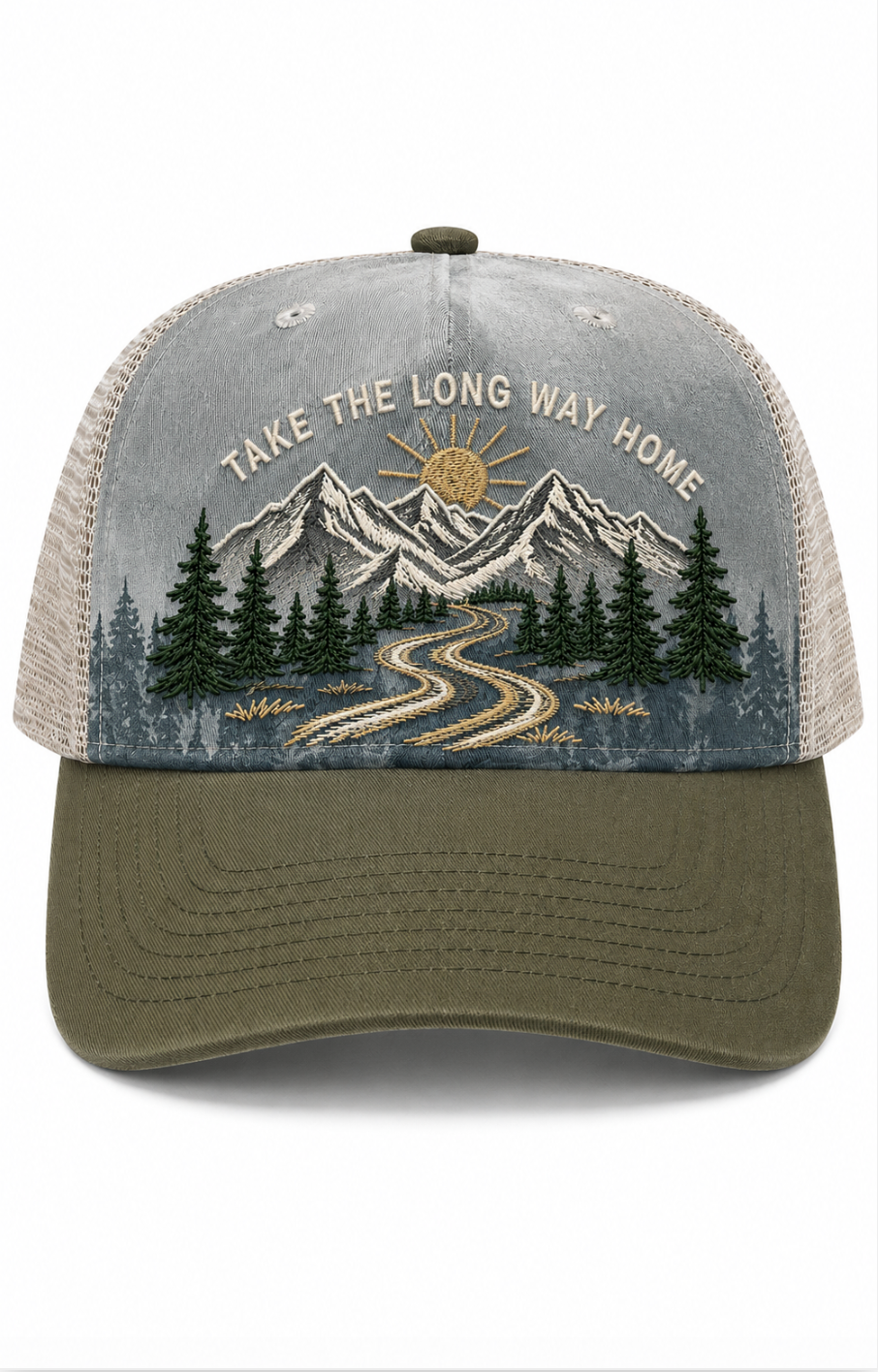 Take The Long Way Home Trucker Hat