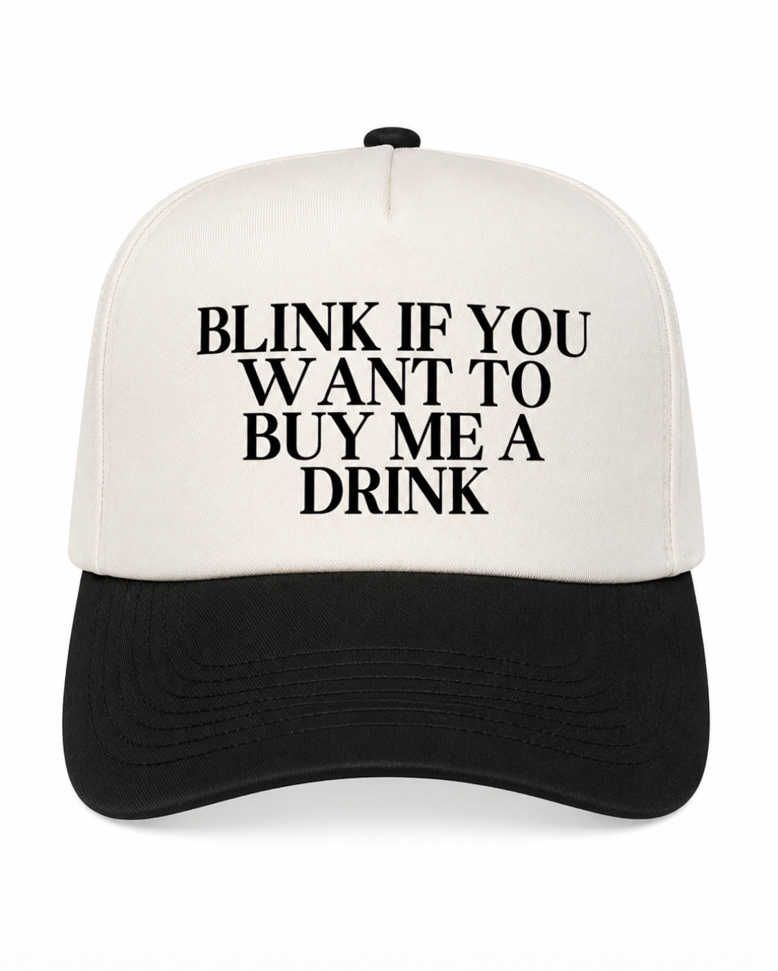 Blink If You Want To Buy Me A Drink Canvas Hat