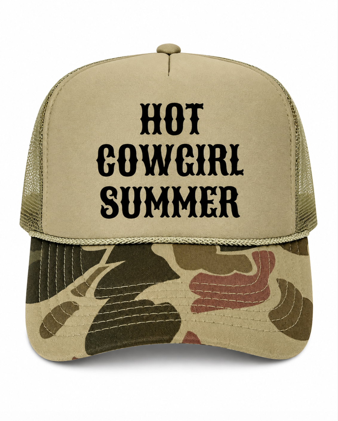 Hot Cowgirl Summer Trucker Hat