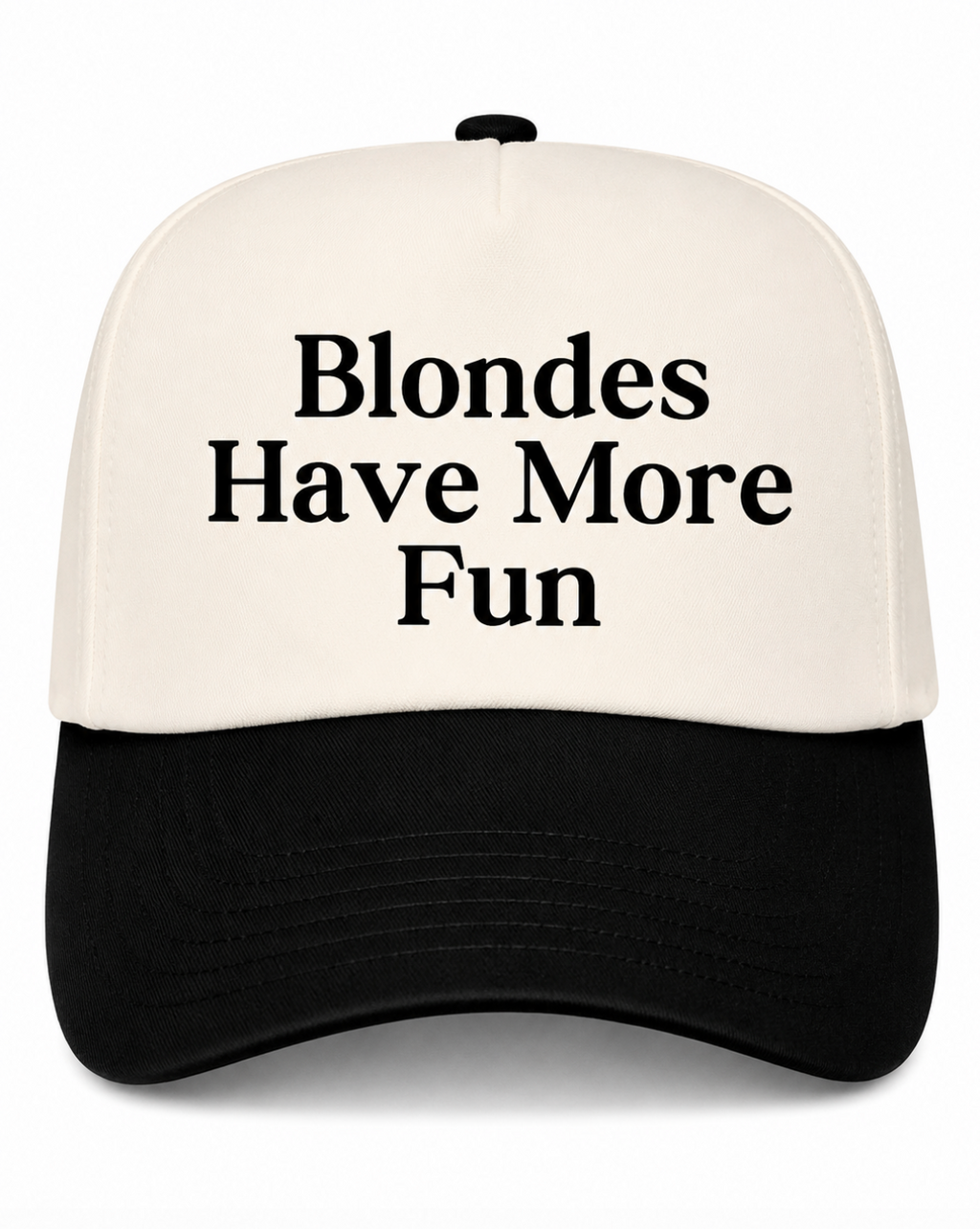 Blondes Have More Fun Canvas Hat