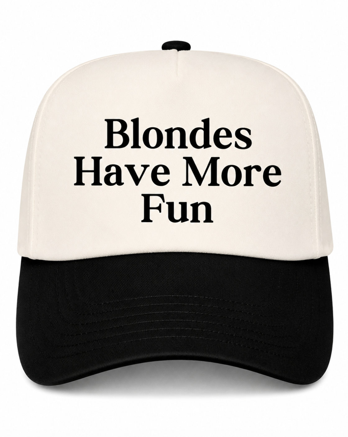 Blondes Have More Fun Canvas Hat