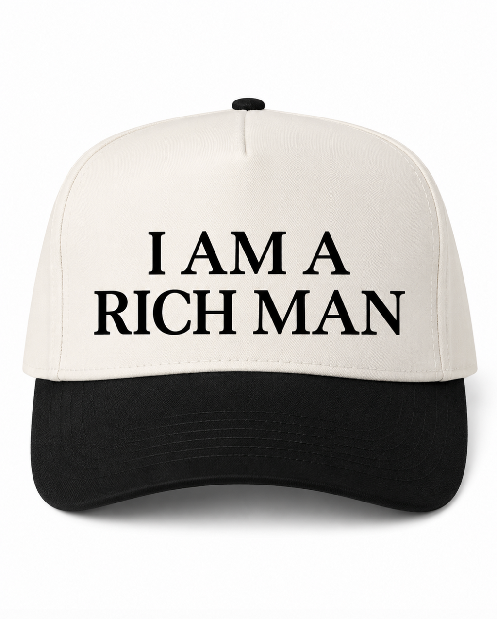 I Am A Rich Man Canvas Hat