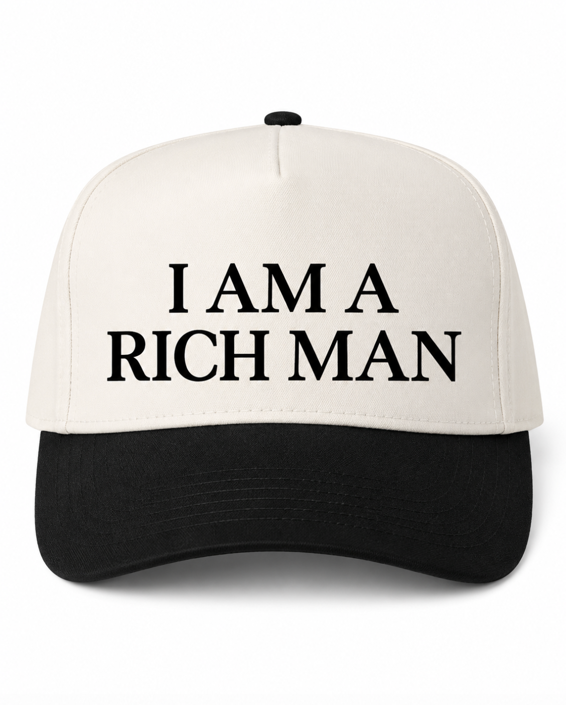 I Am A Rich Man Canvas Hat