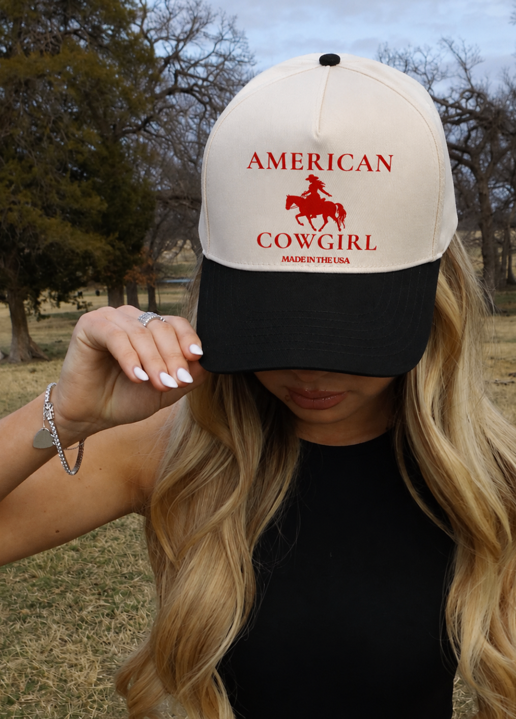 American Cowgirl Canvas Hat