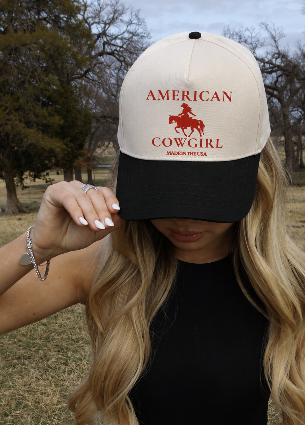 American Cowgirl Canvas Hat