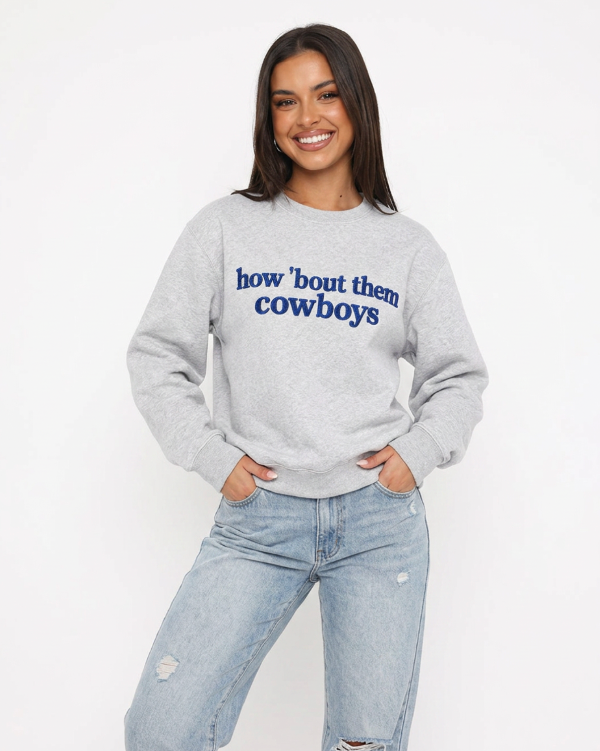 How 'Bout Them Cowboys Crewneck