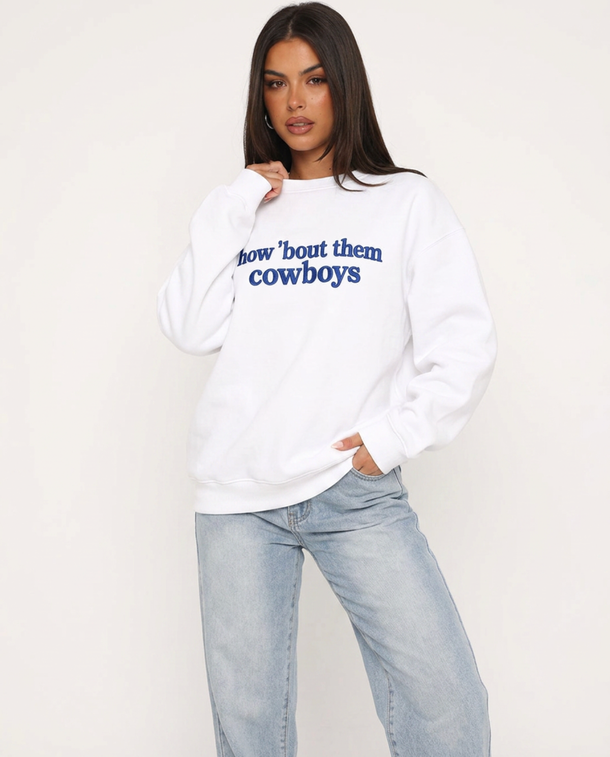 How 'Bout Them Cowboys Crewneck