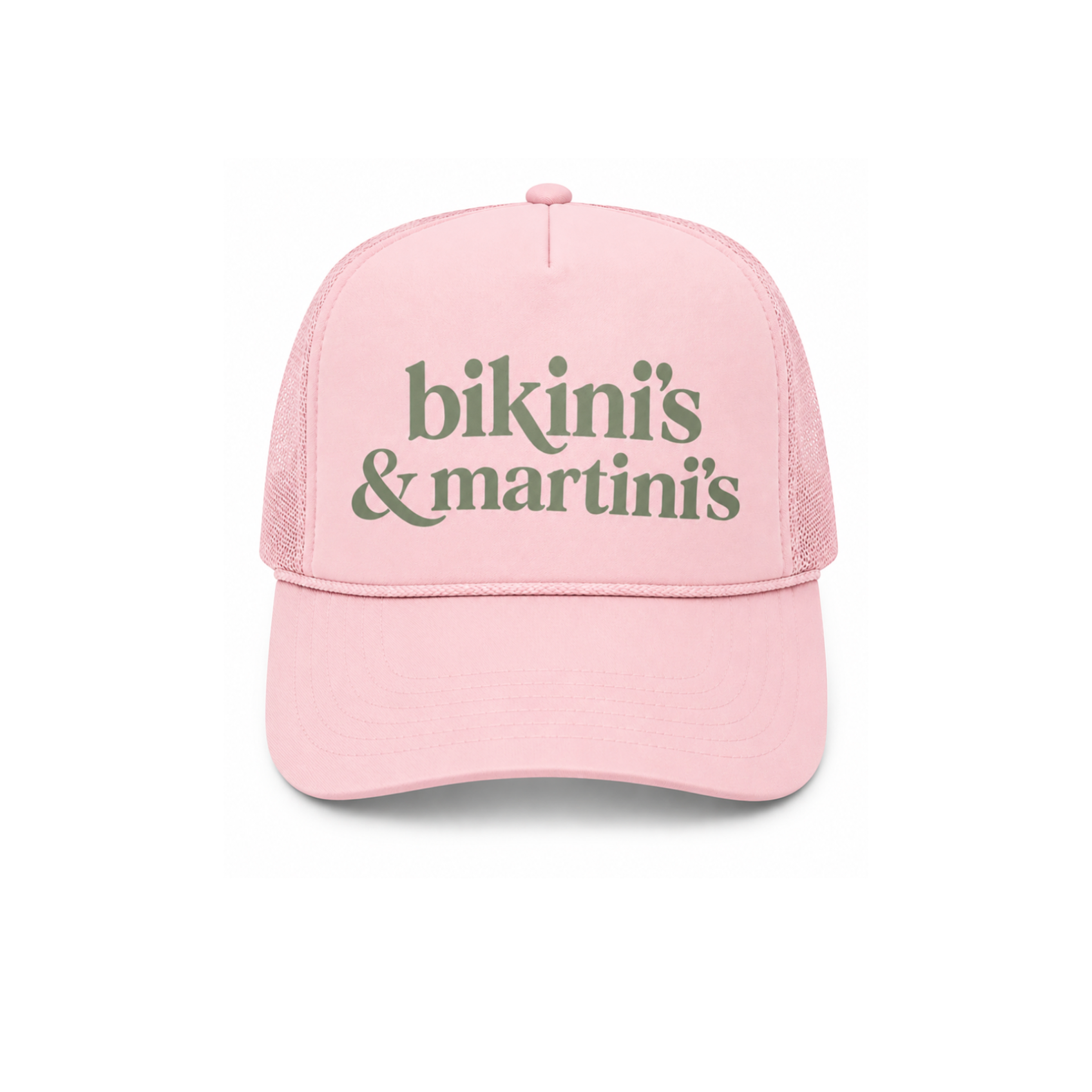 Bikini's & Martini's Foam Trucker Hat
