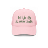 Bikini's & Martini's Foam Trucker Hat