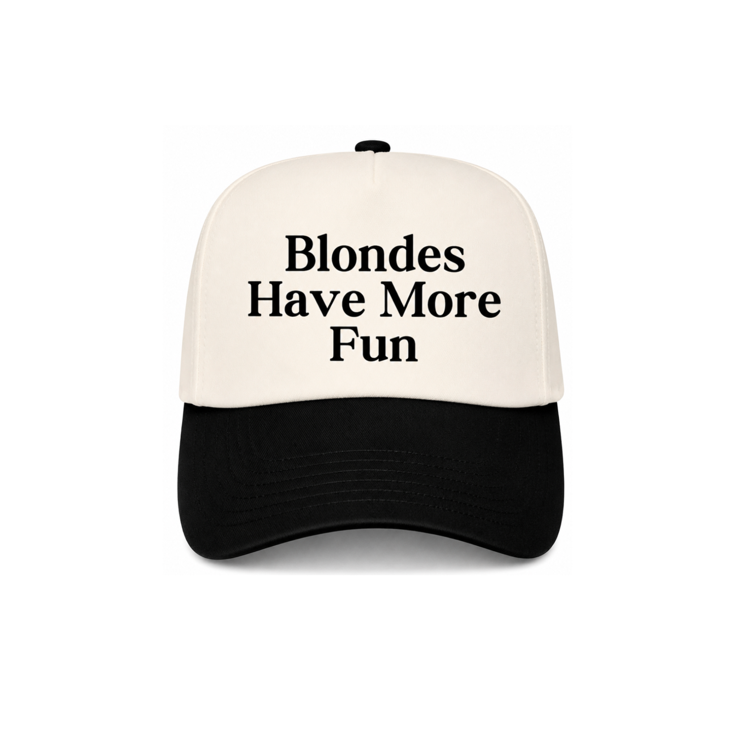 Blondes Have More Fun Canvas Hat