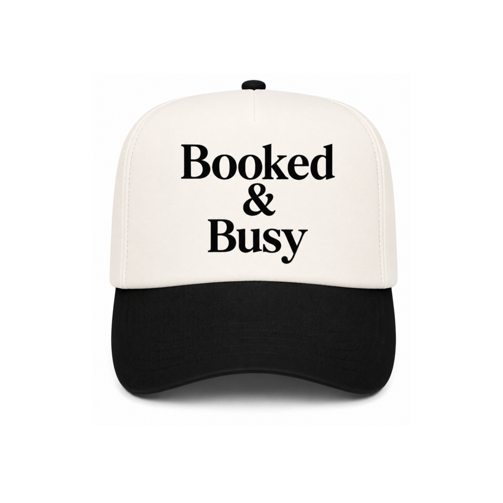 Booked & Busy Canvas Hat