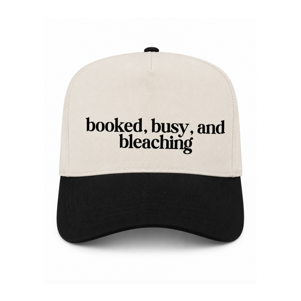 Booked, Busy, & Bleaching Canvas Hat