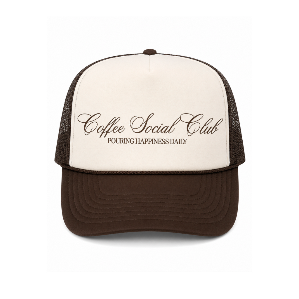 Coffee Social Club Trucker Hat