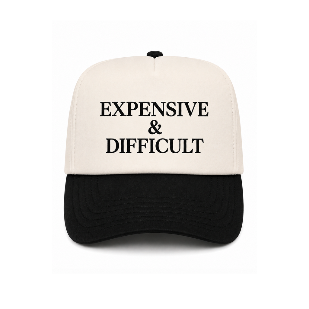 Expensive & Difficult Canvas Hat
