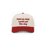Hold My Drink Canvas Hat