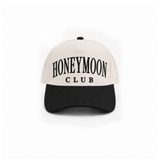 Honeymoon Club Baby Pink Canvas Hat
