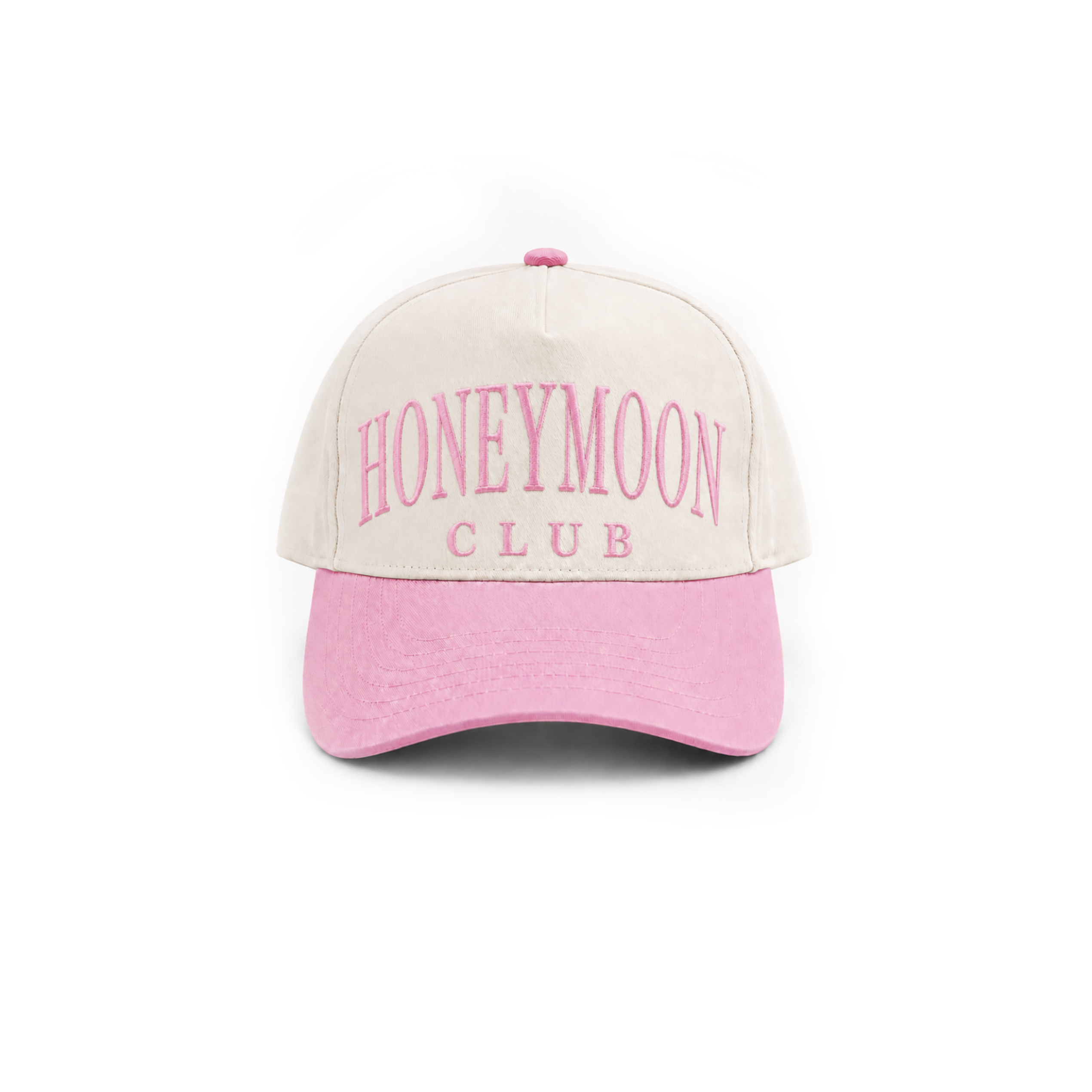 Honeymoon Club Baby Pink Canvas Hat
