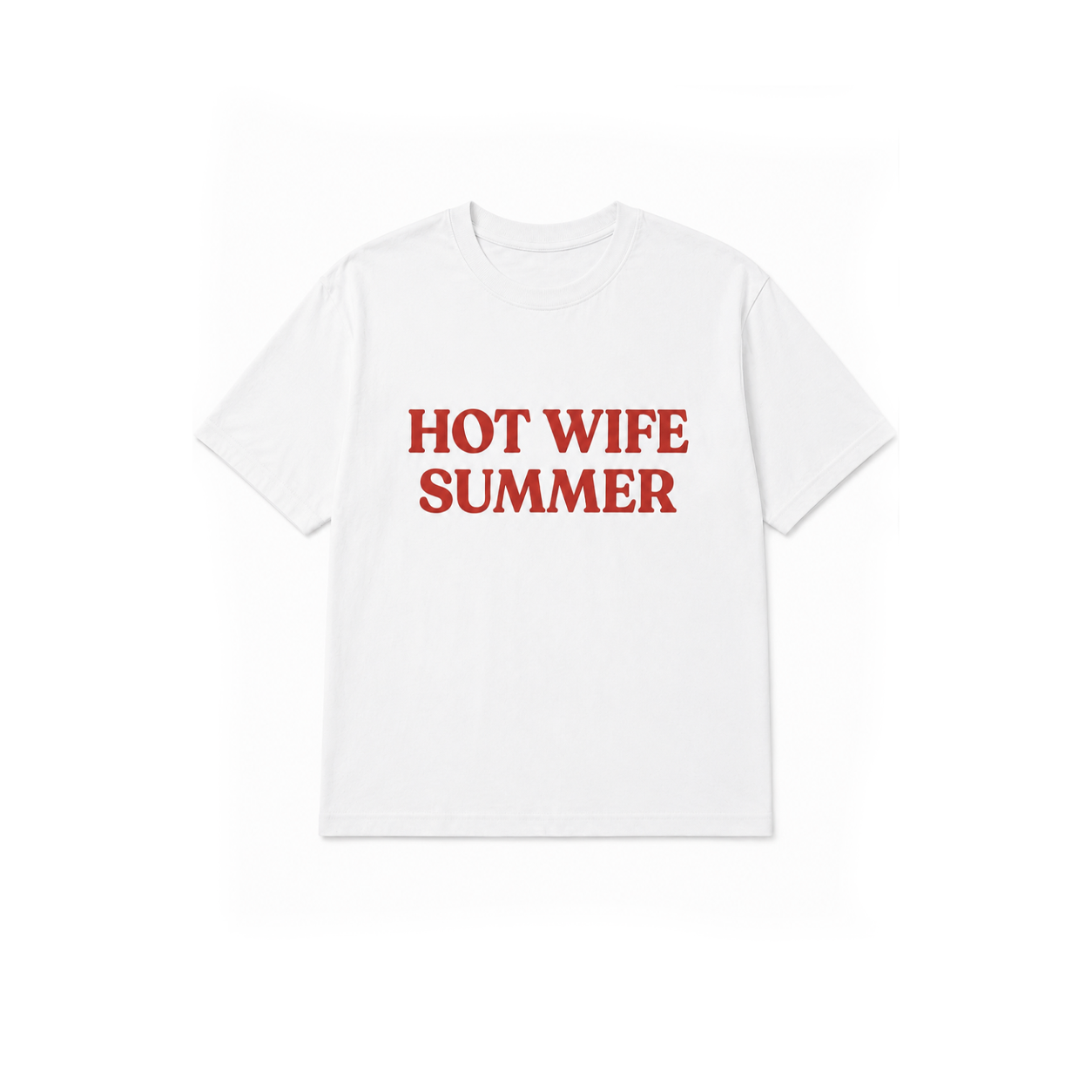 Hot Wife Summer Oversized Tee Shirt