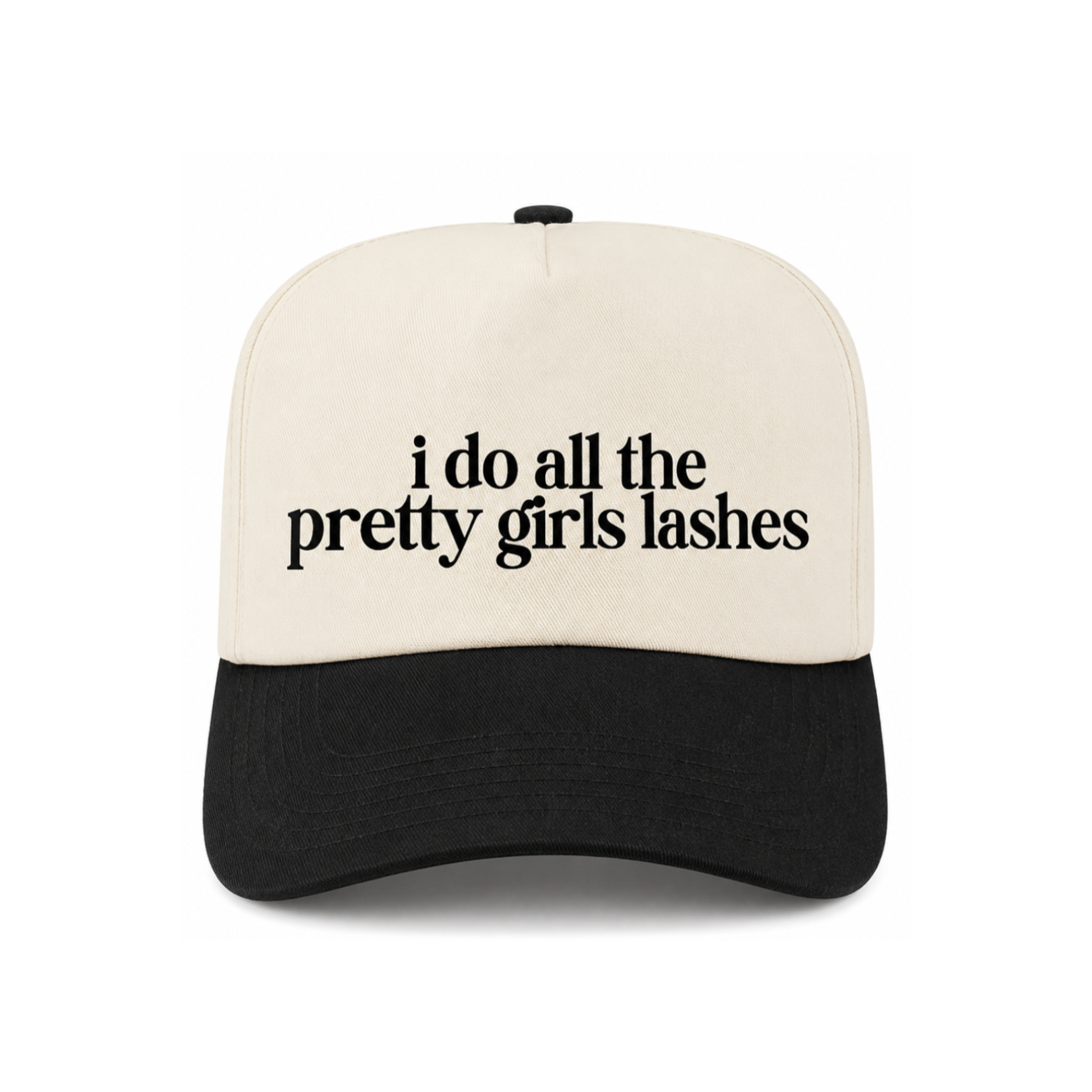 I Do All The Pretty Girls Lashes Canvas Hat