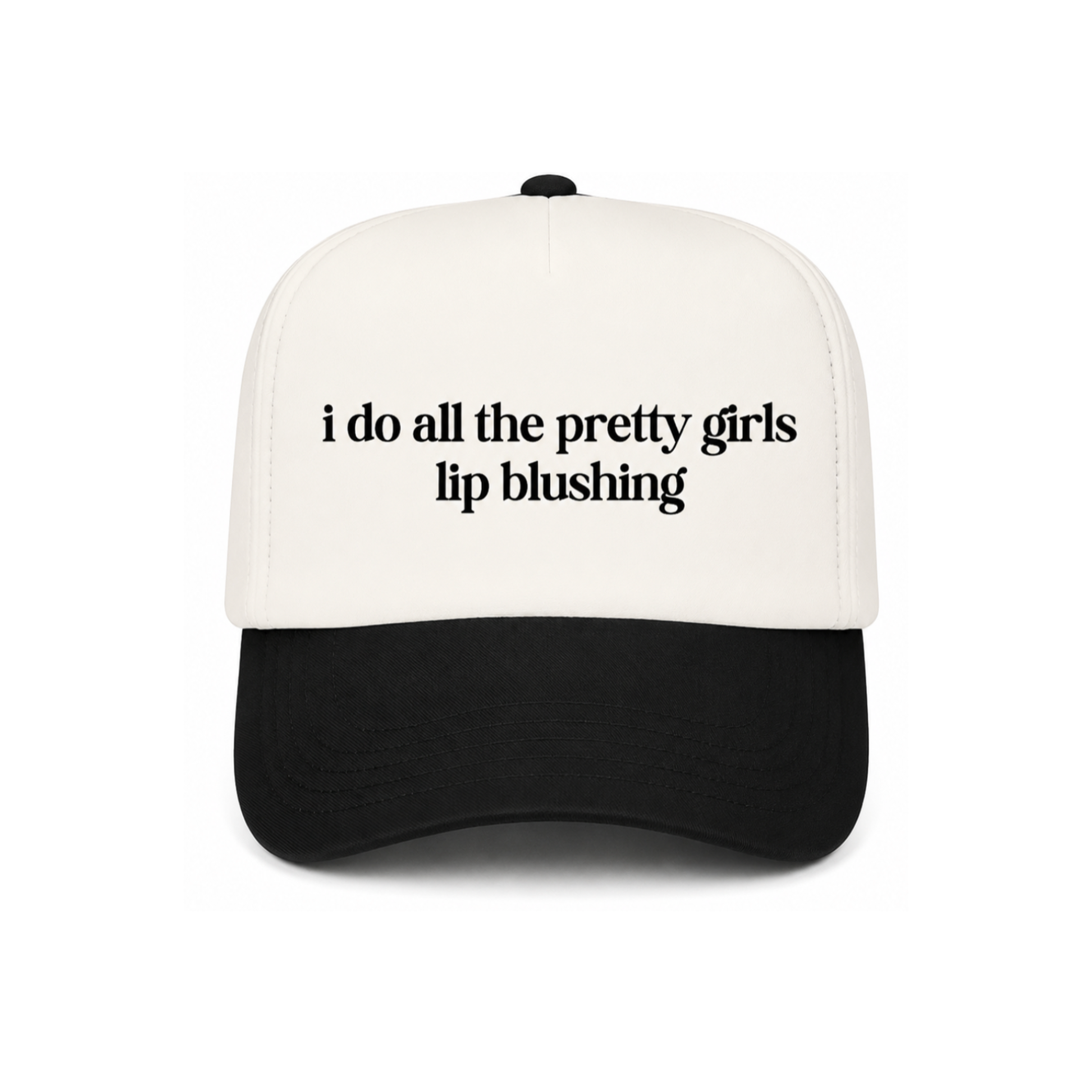 I Do All The Pretty Girls Lip Blushing Canvas Hat