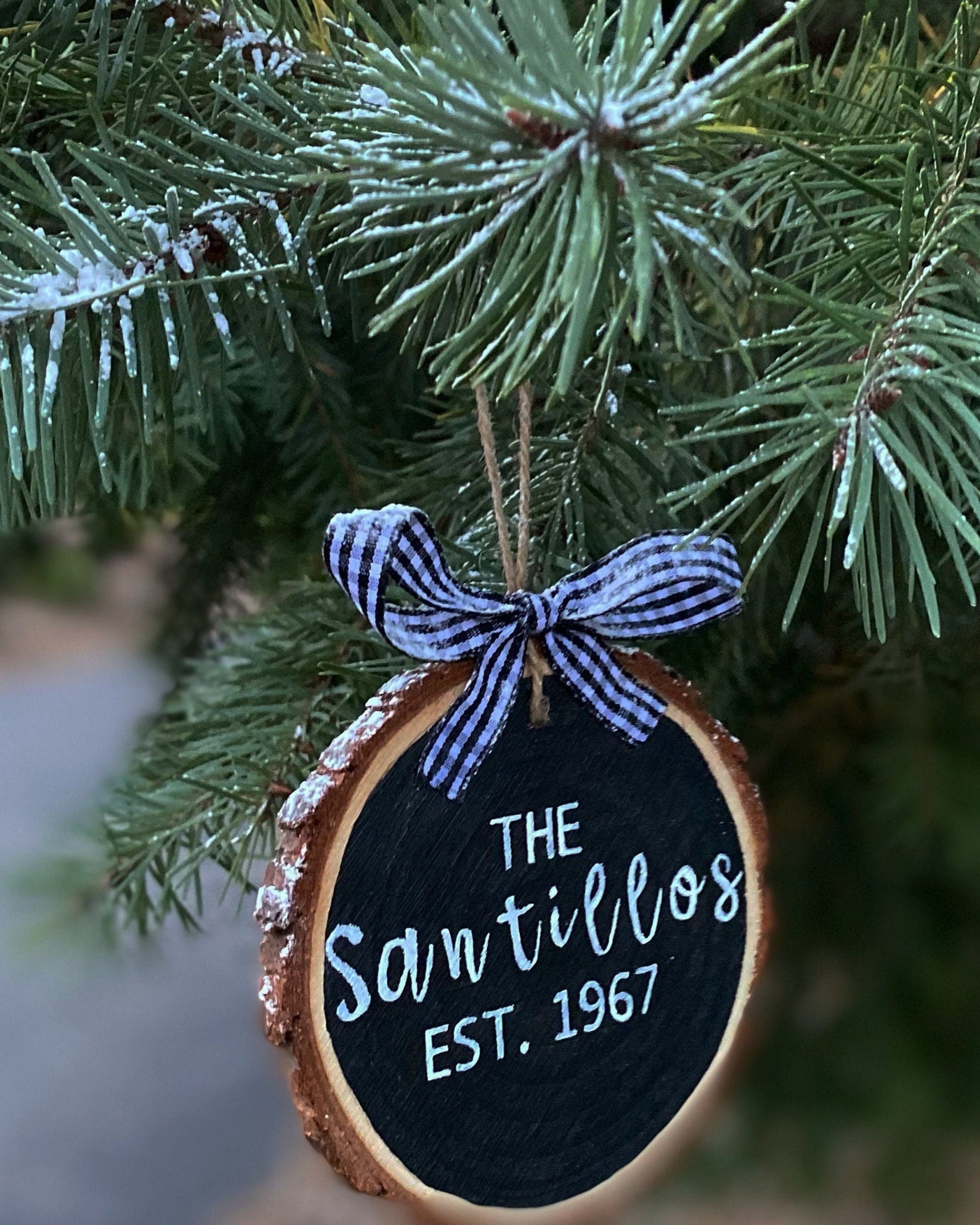Customizable Christmas Ornament