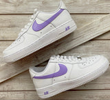 Colored Swoosh AF1
