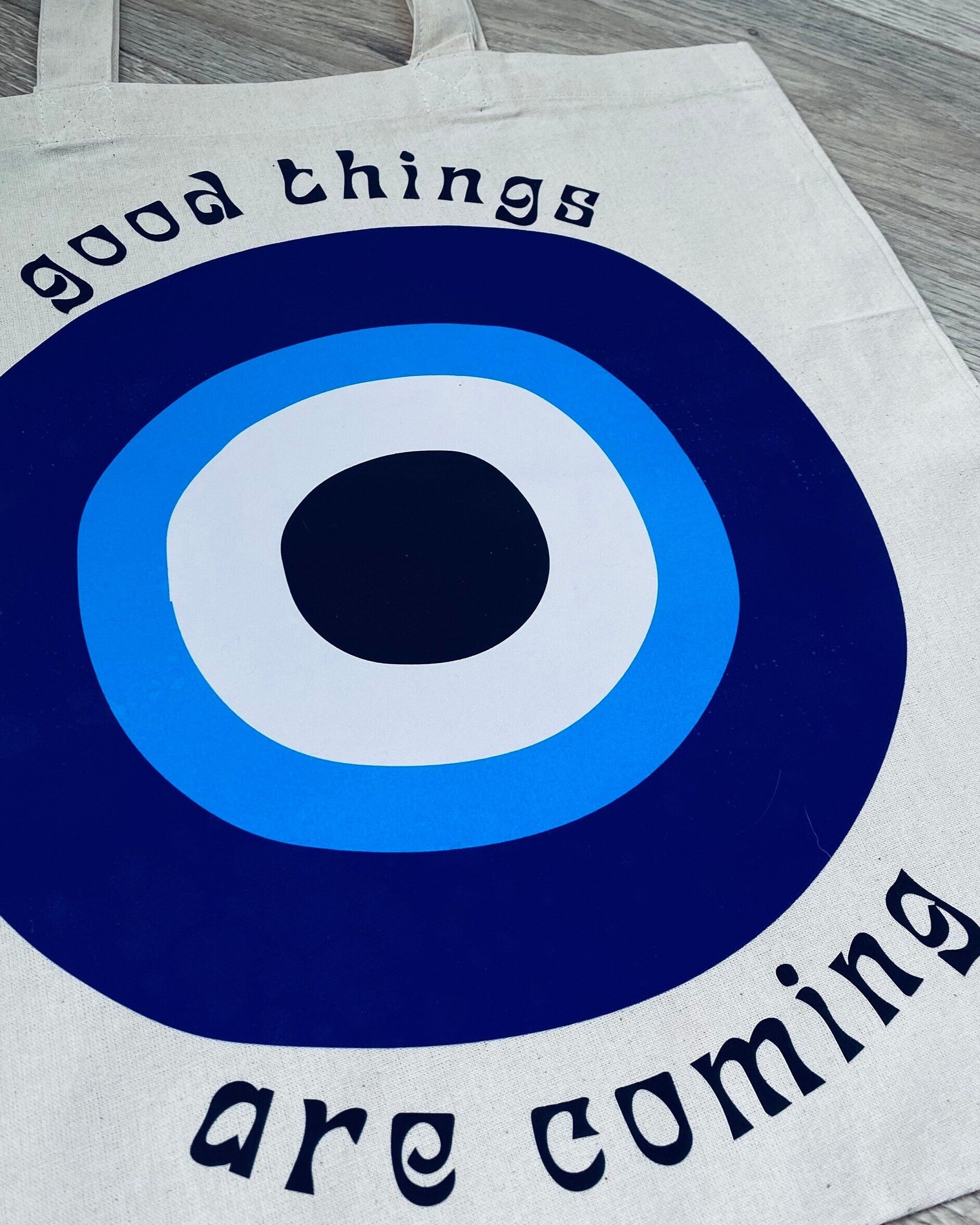 Evil Eye Tote Bag