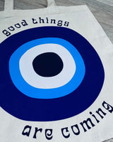 Evil Eye Tote Bag