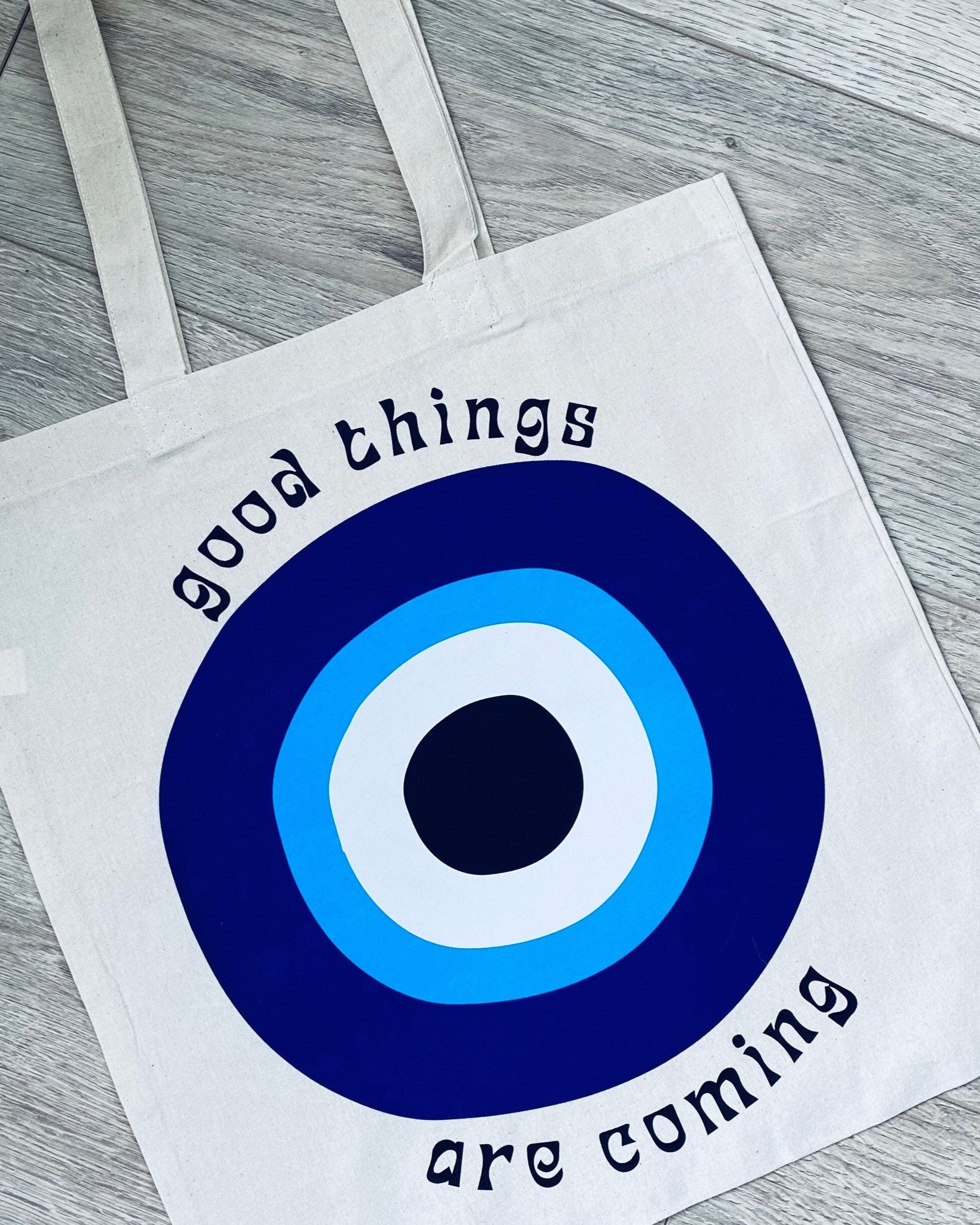 Evil Eye Tote Bag