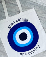 Evil Eye Tote Bag