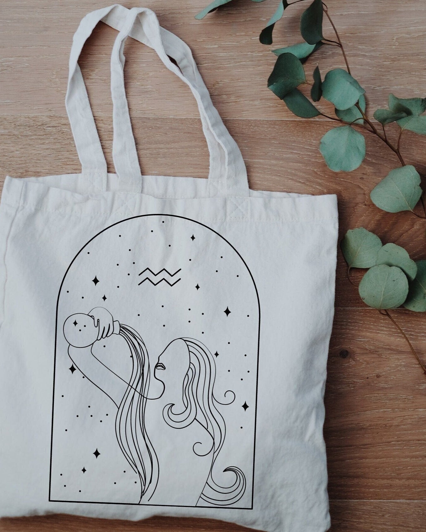 Aquarius Tote Bag