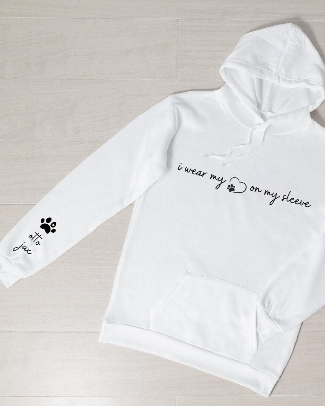 I Wear My Heart On My Sleeve Hoodie
