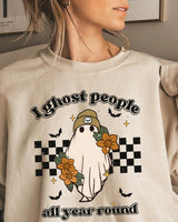Ghost People All Year Round Crewneck