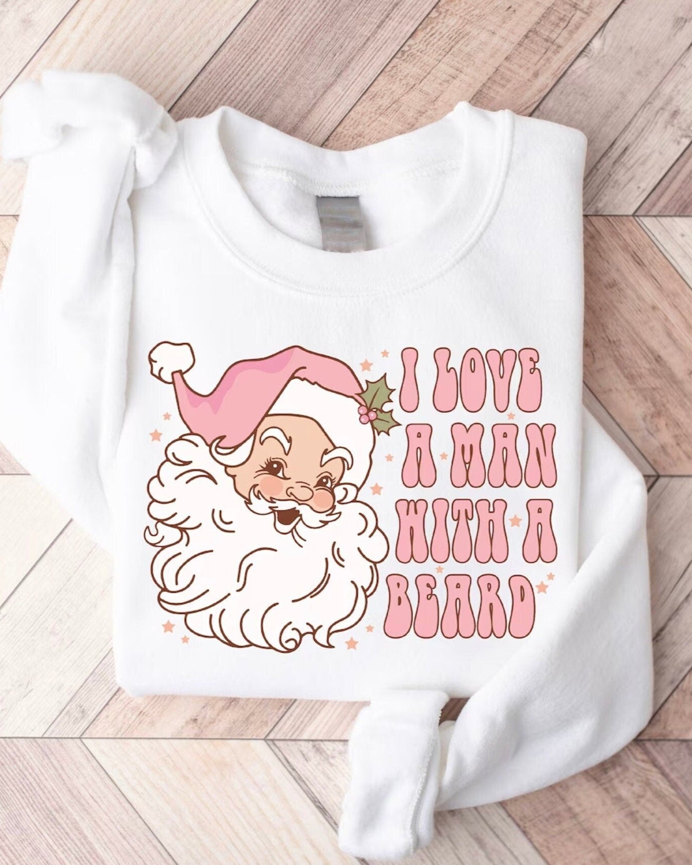 I Love A Man With A Beard Crewneck
