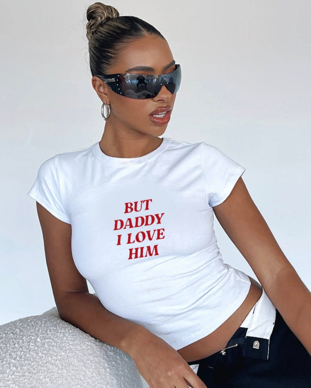 But Daddy I Love Him Baby Tee