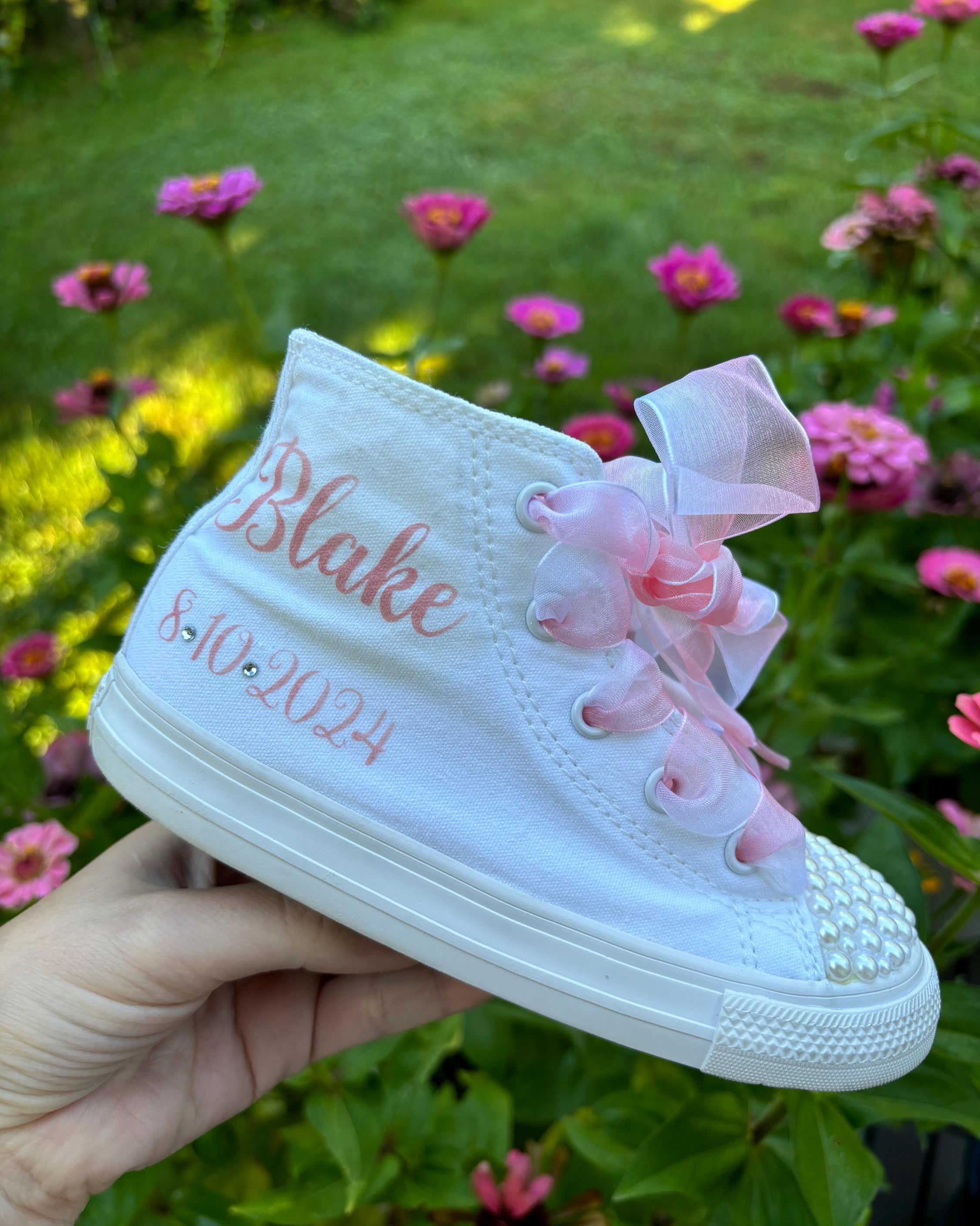 Flower Girl Converse