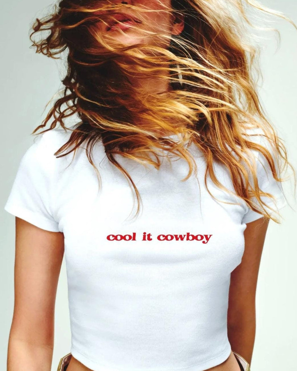 Cool It Cowboy Baby Tee