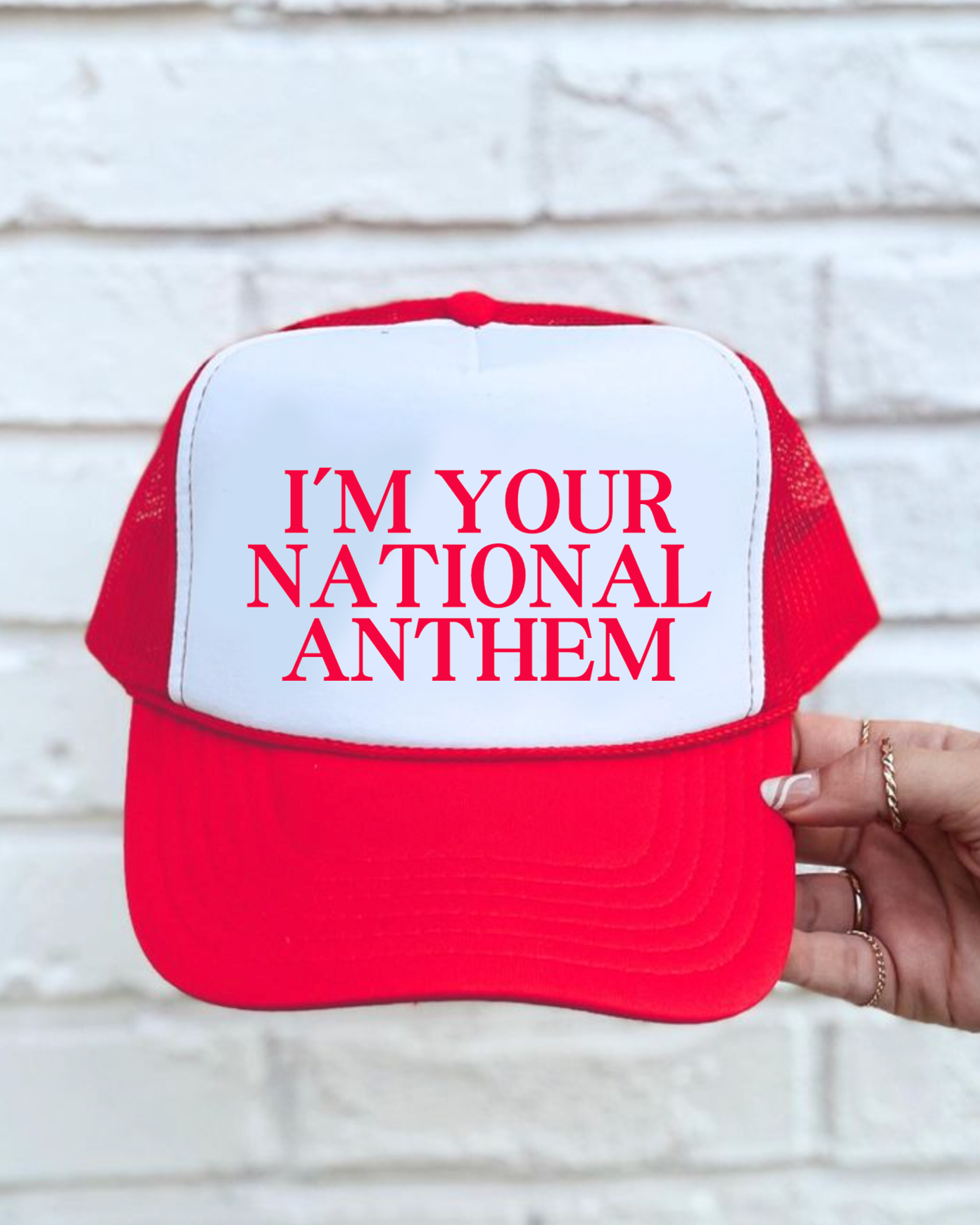 National Anthem Trucker Hat