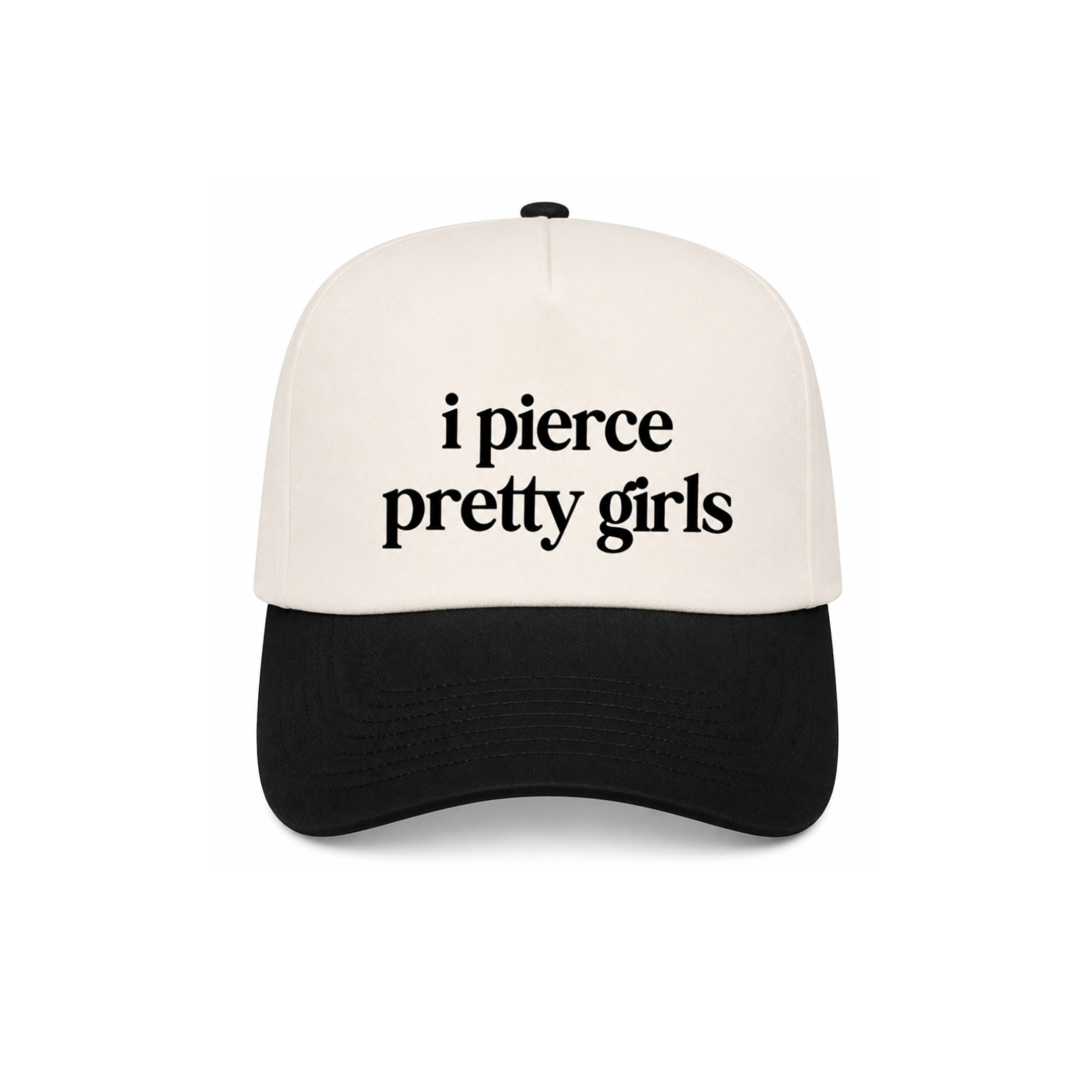I Pierce Pretty Girls Canvas Hat