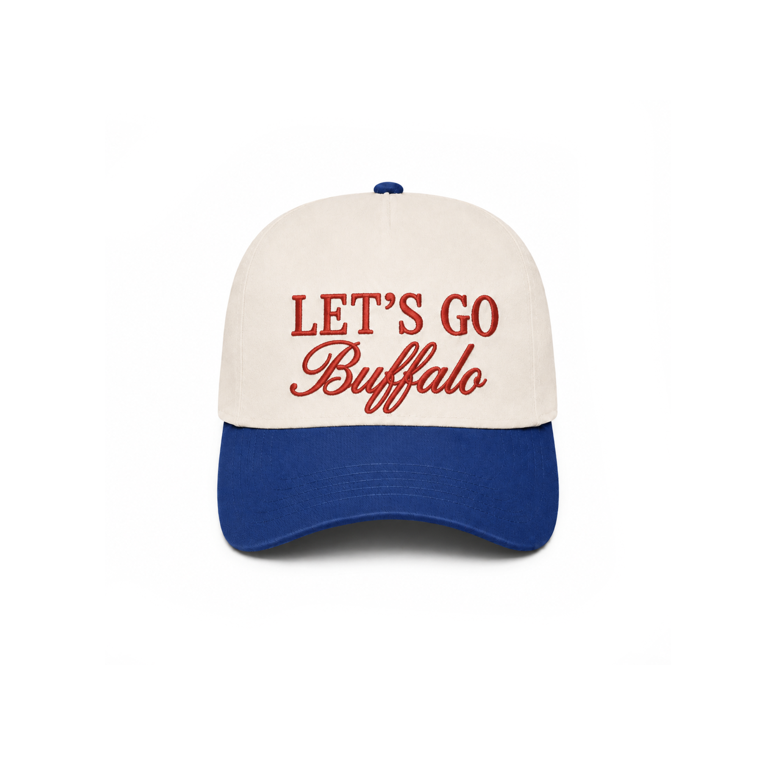 Let's Go Buffalo Canvas Hat