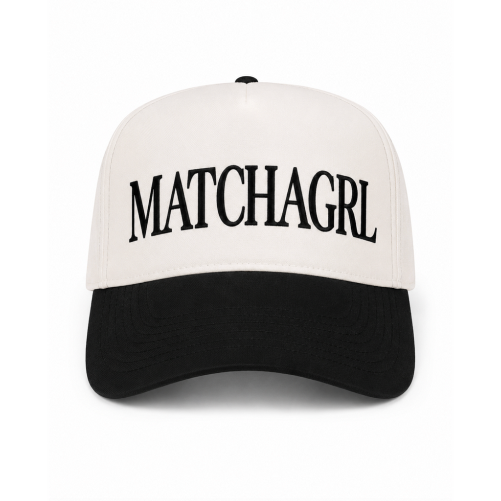 MATCHAGRL Canvas Hat
