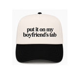 Put It On My Boyfriend's Tab Canvas Hat