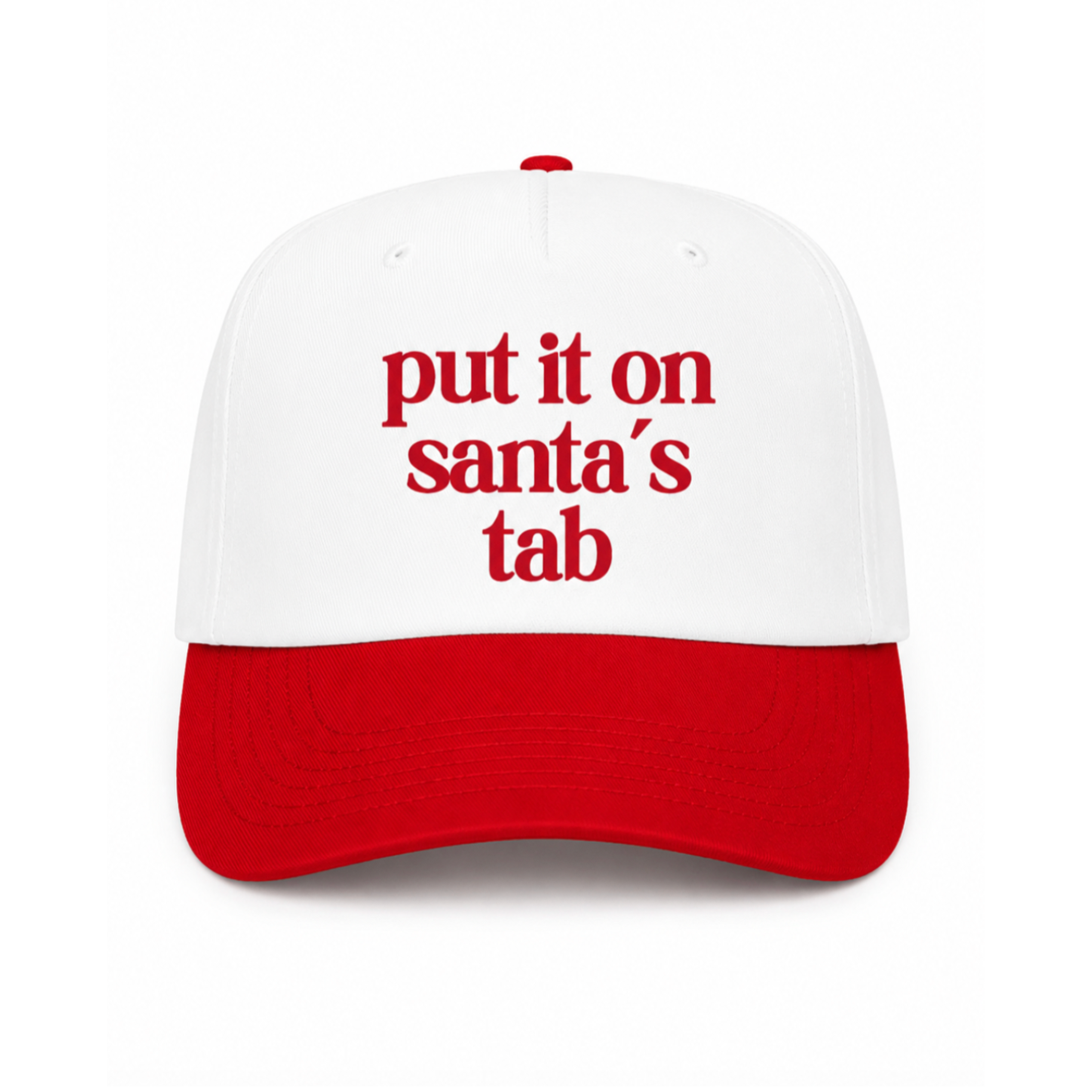 Put It On Santa's Tab Canvas Hat